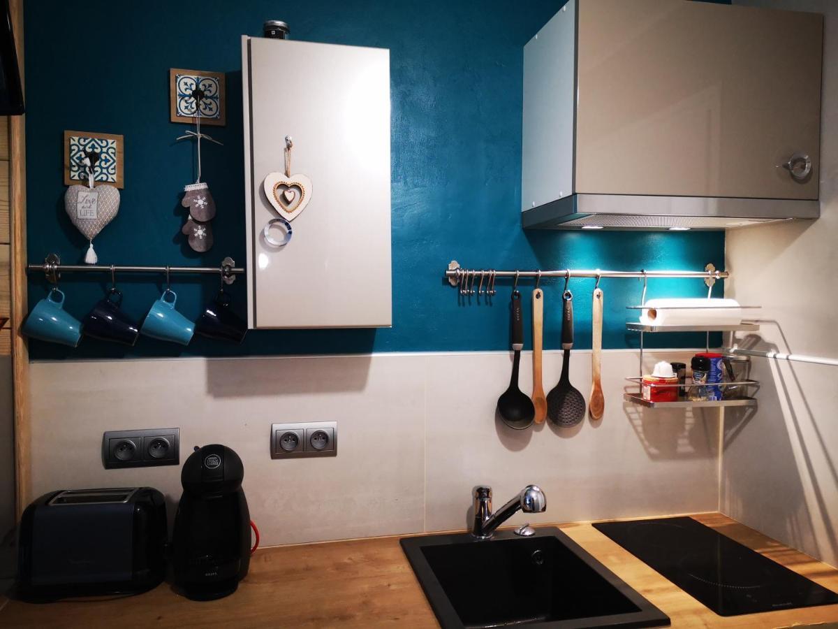 Studio chaleureux à LANSLEVILLARD VAL CENIS 2 pers + 1 enfant Extérieur photo